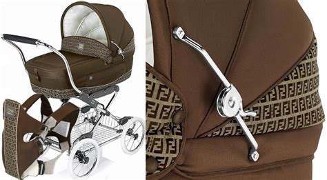 fendi poussette|Fendi stroller.